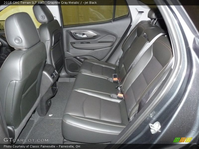Graphite Gray Metallic / ­Jet Black 2018 GMC Terrain SLT AWD