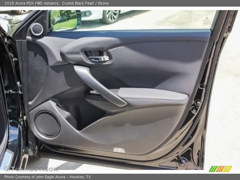 Crystal Black Pearl / Ebony 2018 Acura RDX FWD Advance