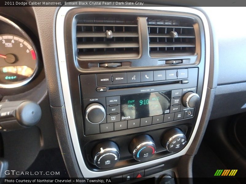 Brilliant Black Crystal Pearl / Dark Slate Gray 2011 Dodge Caliber Mainstreet
