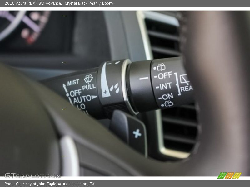 Crystal Black Pearl / Ebony 2018 Acura RDX FWD Advance