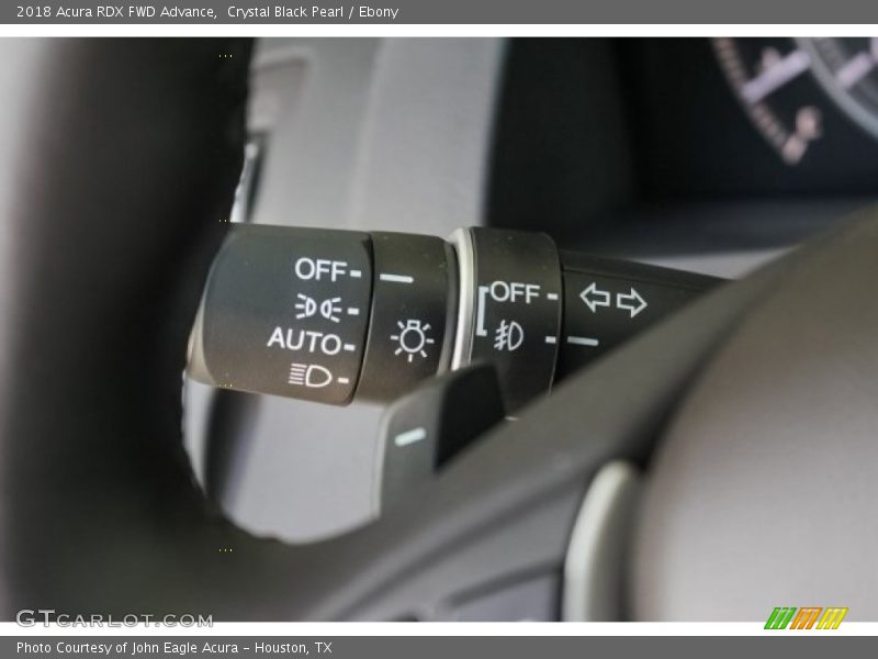 Crystal Black Pearl / Ebony 2018 Acura RDX FWD Advance