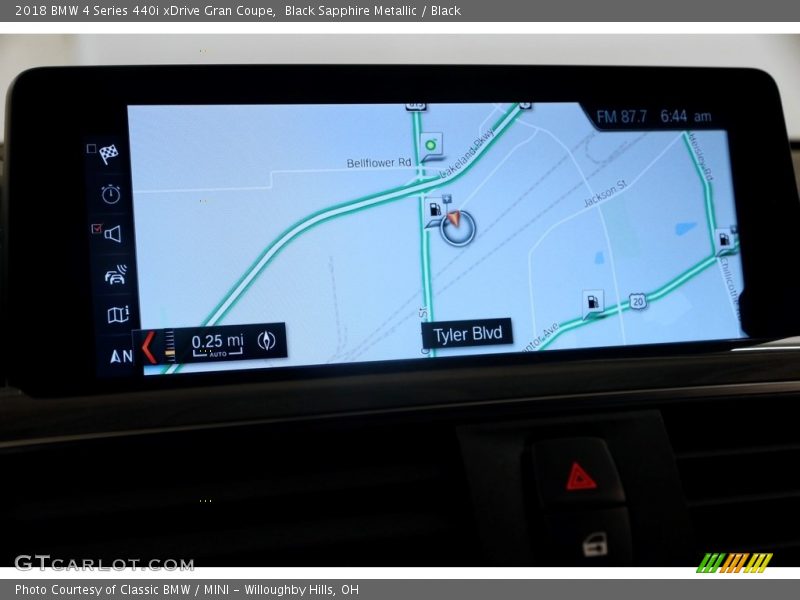 Navigation of 2018 4 Series 440i xDrive Gran Coupe