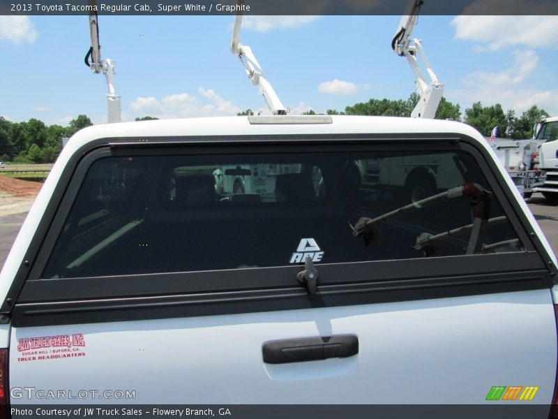 Super White / Graphite 2013 Toyota Tacoma Regular Cab