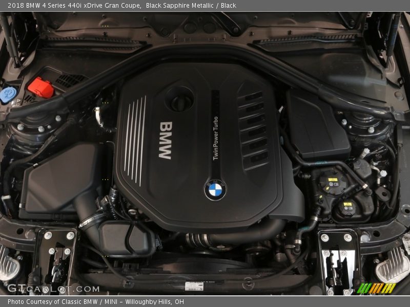  2018 4 Series 440i xDrive Gran Coupe Engine - 3.0 Liter DI TwinPower Turbocharged DOHC 24-Valve VVT Inline 6 Cylinder