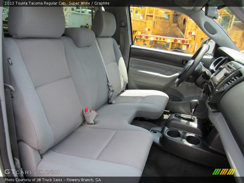 Super White / Graphite 2013 Toyota Tacoma Regular Cab