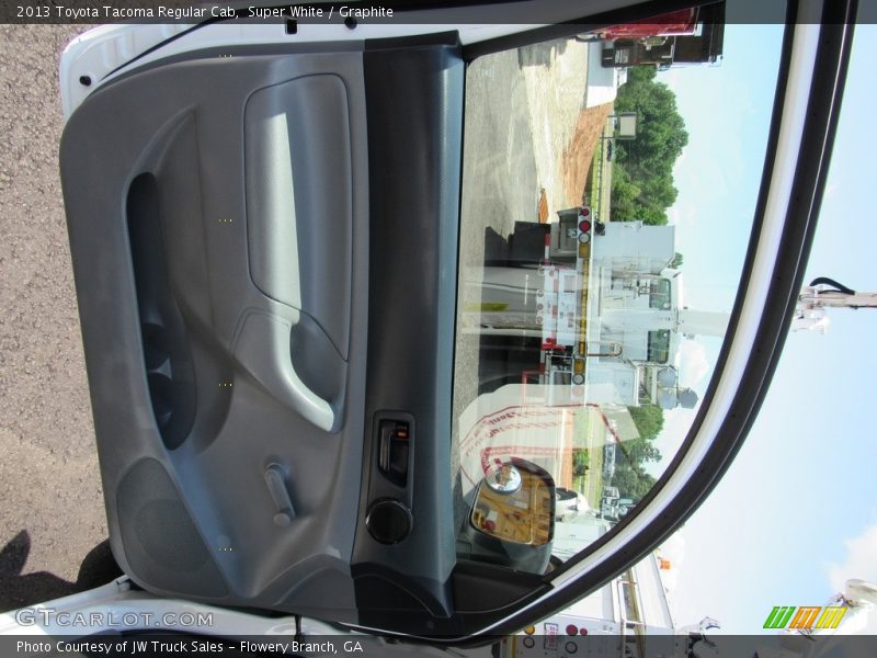 Super White / Graphite 2013 Toyota Tacoma Regular Cab