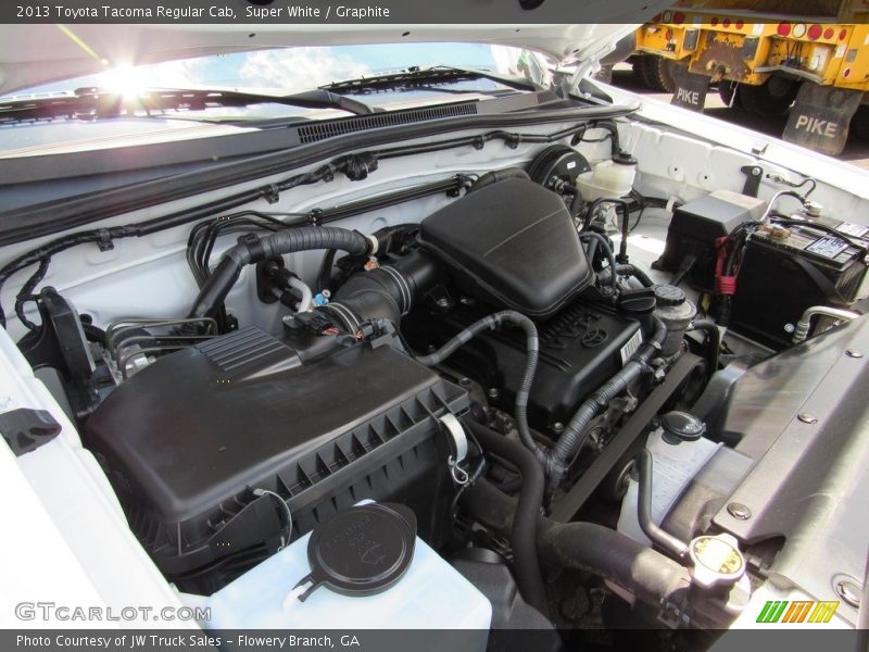 Super White / Graphite 2013 Toyota Tacoma Regular Cab