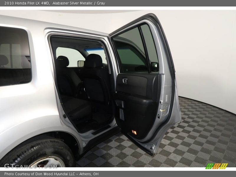 Alabaster Silver Metallic / Gray 2010 Honda Pilot LX 4WD