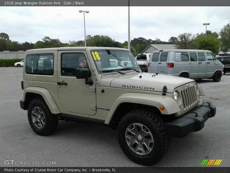 Front 3/4 View of 2018 Wrangler Rubicon 4x4