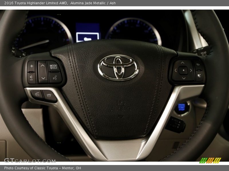 Alumina Jade Metallic / Ash 2016 Toyota Highlander Limited AWD