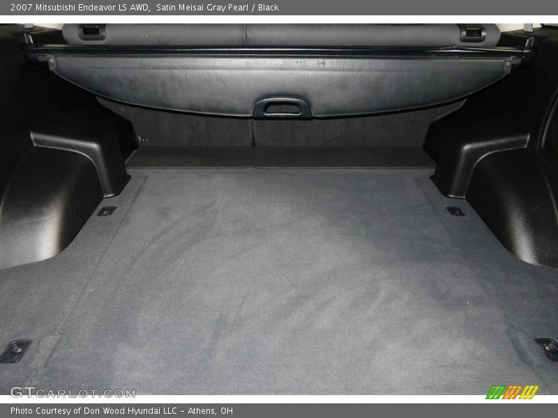 Satin Meisai Gray Pearl / Black 2007 Mitsubishi Endeavor LS AWD