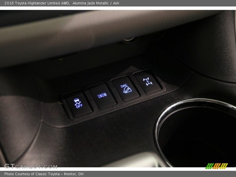 Alumina Jade Metallic / Ash 2016 Toyota Highlander Limited AWD