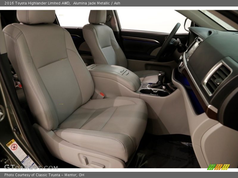Alumina Jade Metallic / Ash 2016 Toyota Highlander Limited AWD