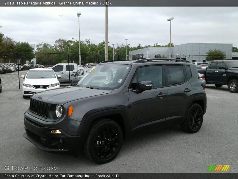 Granite Crystal Metallic / Black 2018 Jeep Renegade Altitude