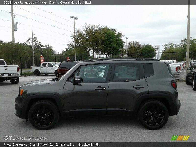 Granite Crystal Metallic / Black 2018 Jeep Renegade Altitude