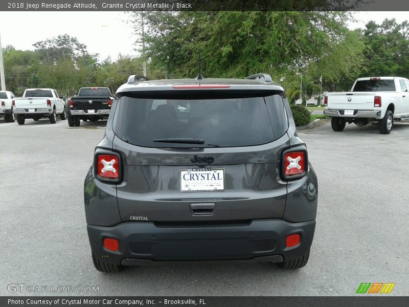 Granite Crystal Metallic / Black 2018 Jeep Renegade Altitude