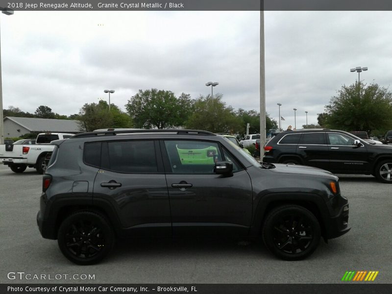 Granite Crystal Metallic / Black 2018 Jeep Renegade Altitude