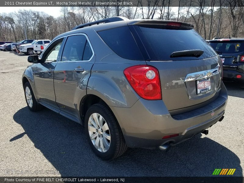 Mocha Steel Metallic / Brownstone/Jet Black 2011 Chevrolet Equinox LT