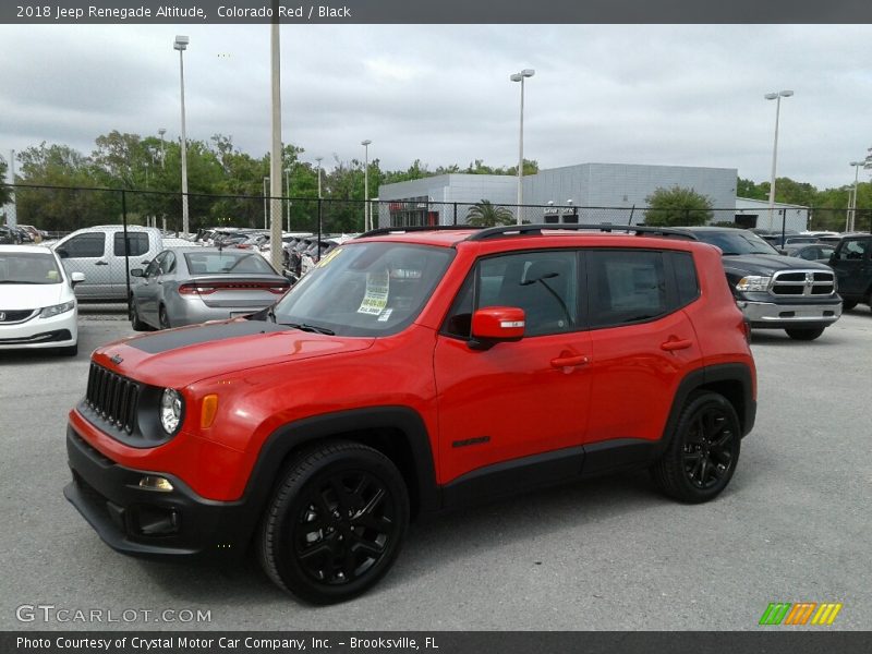 Colorado Red / Black 2018 Jeep Renegade Altitude