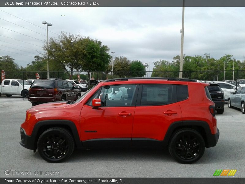 Colorado Red / Black 2018 Jeep Renegade Altitude