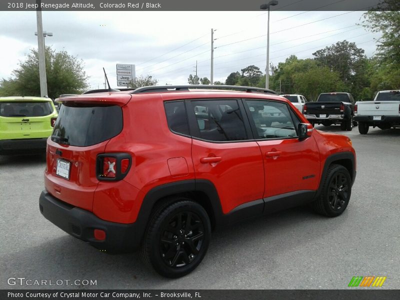 Colorado Red / Black 2018 Jeep Renegade Altitude