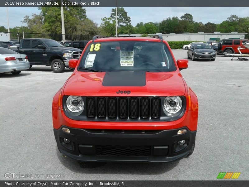 Colorado Red / Black 2018 Jeep Renegade Altitude