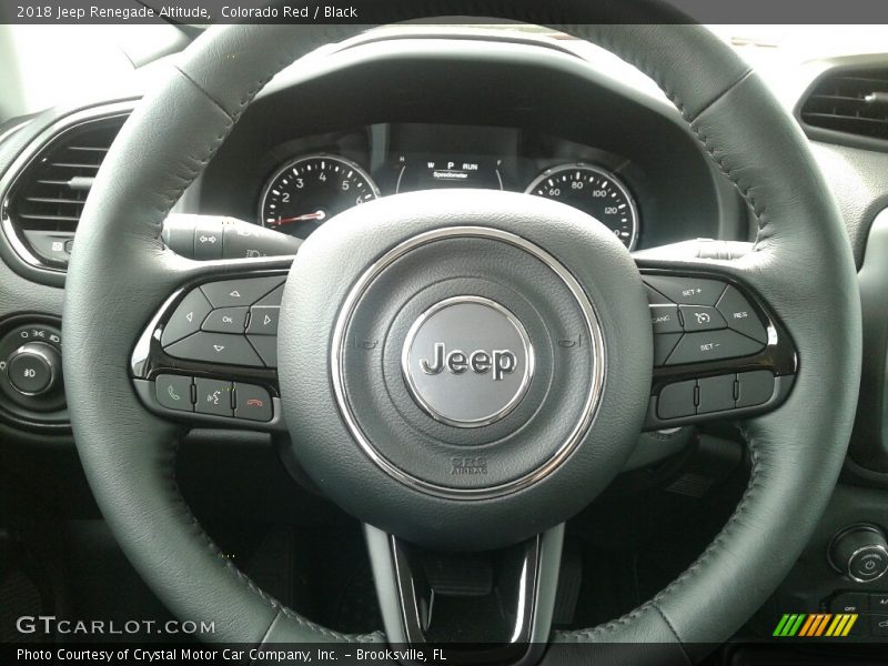 Colorado Red / Black 2018 Jeep Renegade Altitude