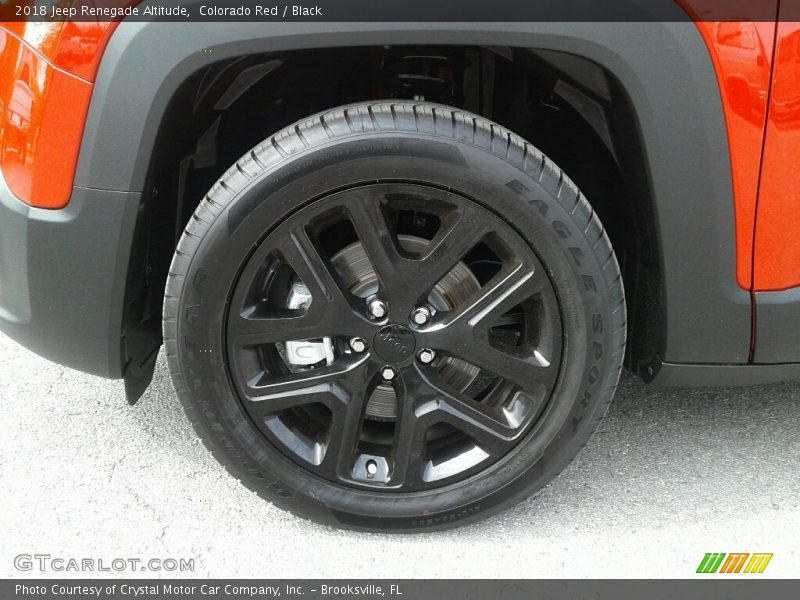 Colorado Red / Black 2018 Jeep Renegade Altitude
