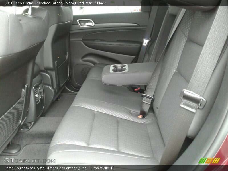 Velvet Red Pearl / Black 2018 Jeep Grand Cherokee Laredo