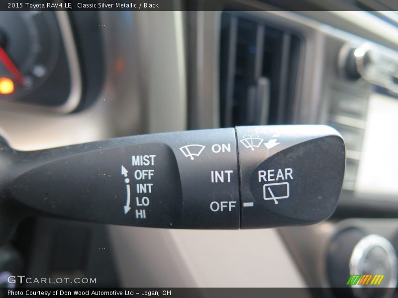 Classic Silver Metallic / Black 2015 Toyota RAV4 LE
