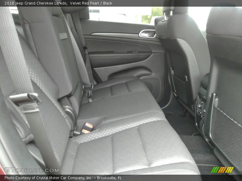 Velvet Red Pearl / Black 2018 Jeep Grand Cherokee Laredo