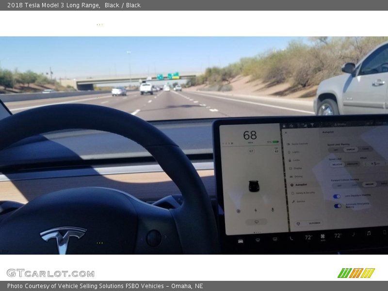 Black / Black 2018 Tesla Model 3 Long Range