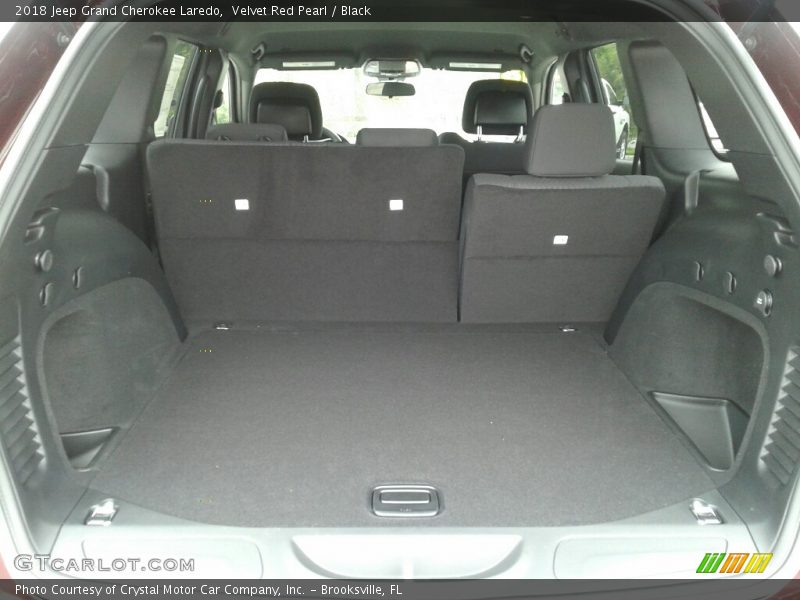 Velvet Red Pearl / Black 2018 Jeep Grand Cherokee Laredo