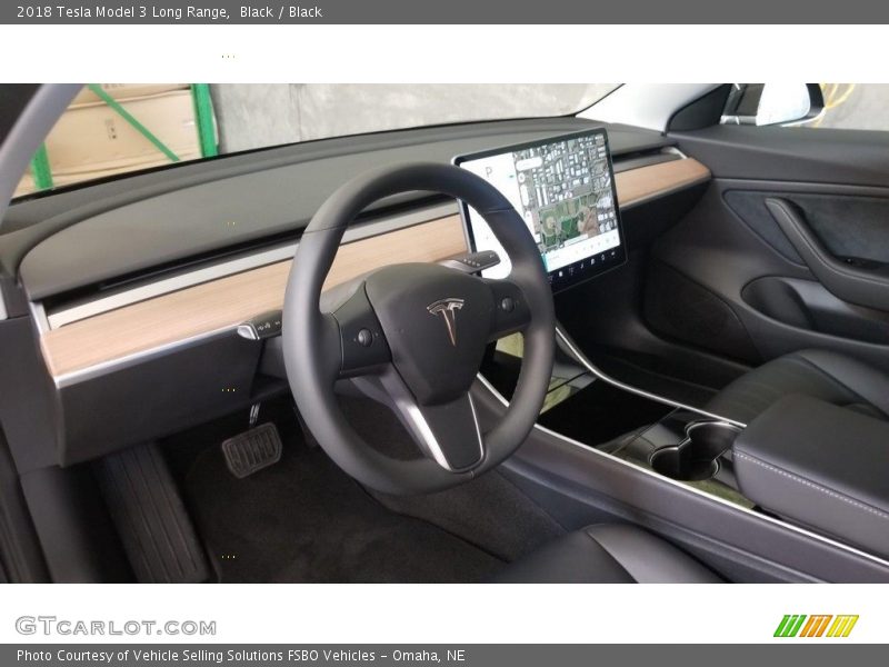  2018 Model 3 Long Range Black Interior