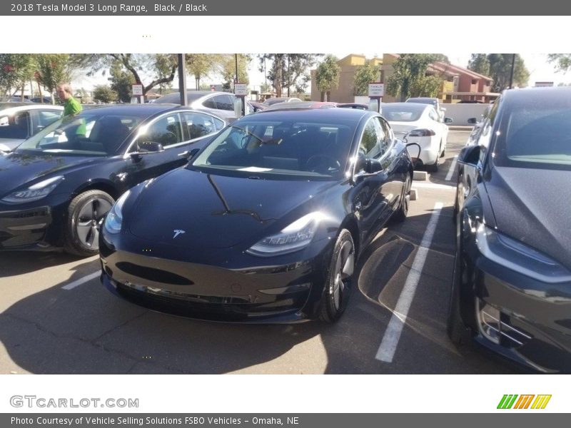 Black / Black 2018 Tesla Model 3 Long Range