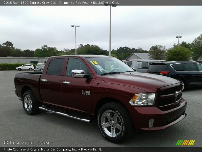 Front 3/4 View of 2018 1500 Express Crew Cab