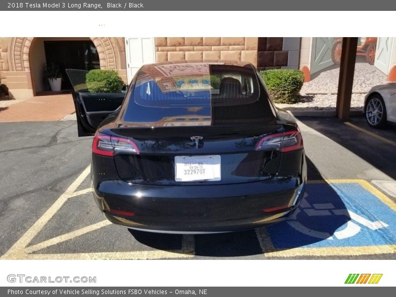 Black / Black 2018 Tesla Model 3 Long Range