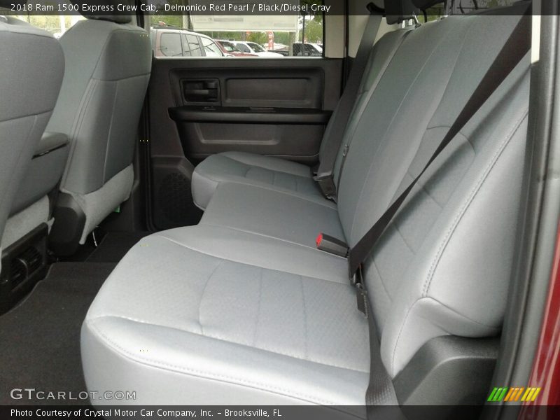 Rear Seat of 2018 1500 Express Crew Cab