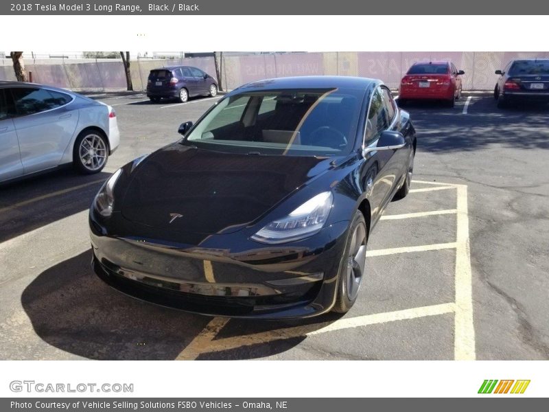 Black / Black 2018 Tesla Model 3 Long Range