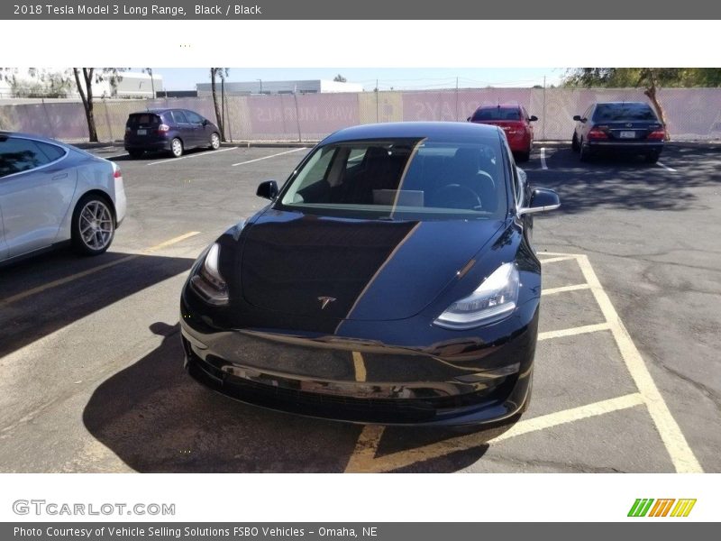 Black / Black 2018 Tesla Model 3 Long Range