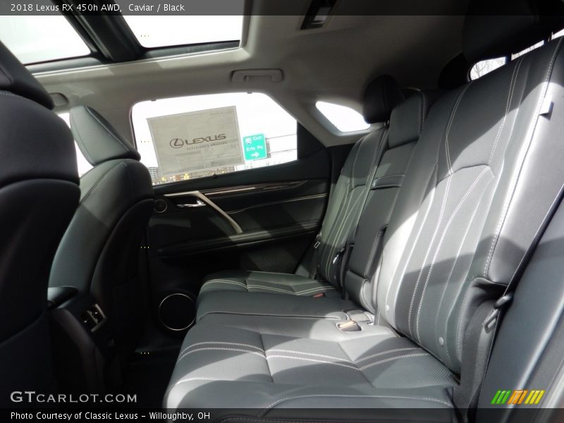 Caviar / Black 2018 Lexus RX 450h AWD