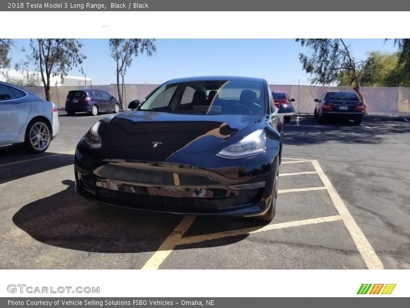 Black / Black 2018 Tesla Model 3 Long Range