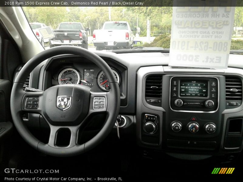 Dashboard of 2018 1500 Express Crew Cab