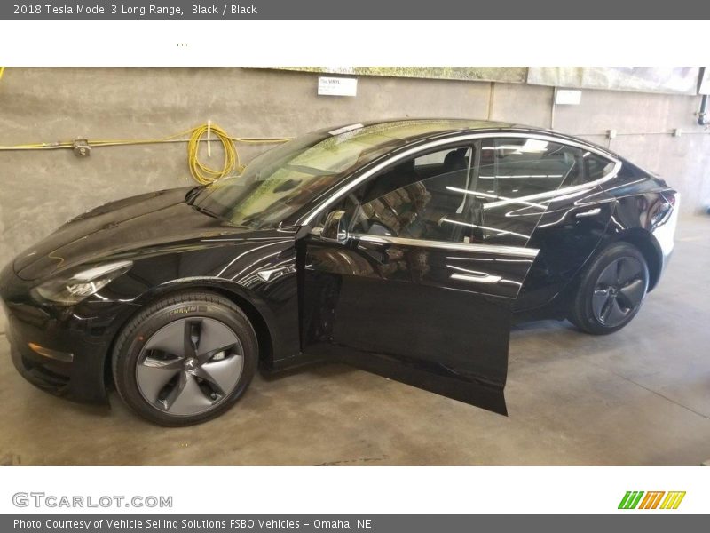 Front 3/4 View of 2018 Model 3 Long Range