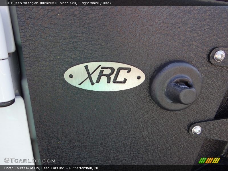 Bright White / Black 2016 Jeep Wrangler Unlimited Rubicon 4x4