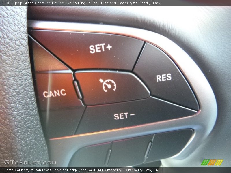 Diamond Black Crystal Pearl / Black 2018 Jeep Grand Cherokee Limited 4x4 Sterling Edition