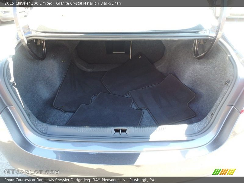 Granite Crystal Metallic / Black/Linen 2015 Chrysler 200 Limited