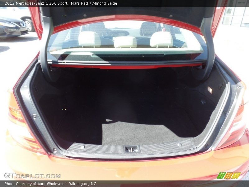 Mars Red / Almond Beige 2013 Mercedes-Benz C 250 Sport