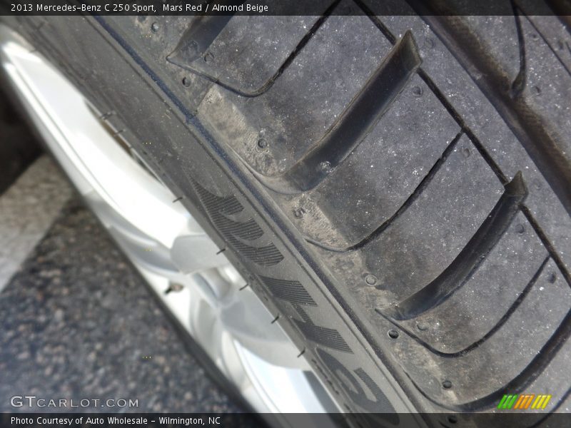 Mars Red / Almond Beige 2013 Mercedes-Benz C 250 Sport