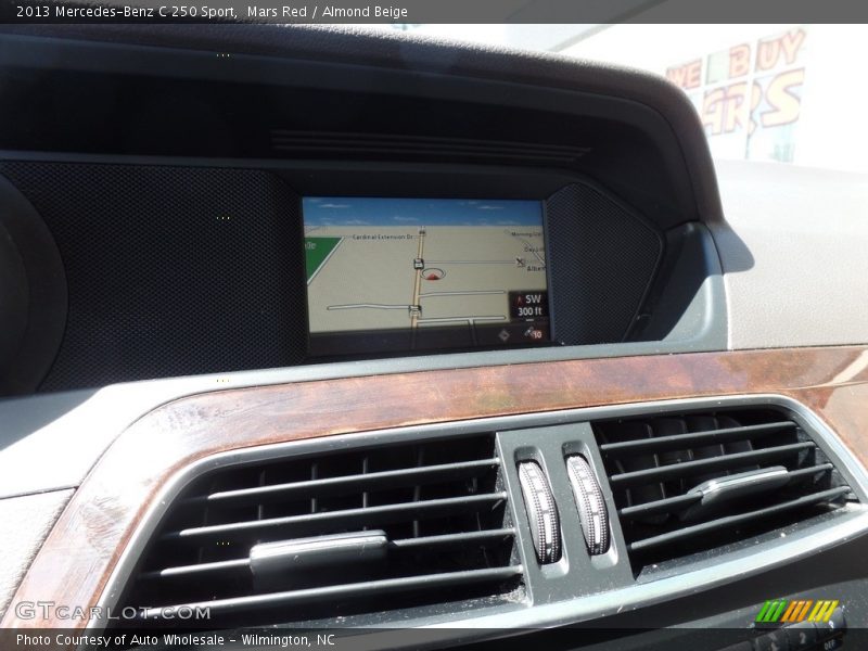 Mars Red / Almond Beige 2013 Mercedes-Benz C 250 Sport